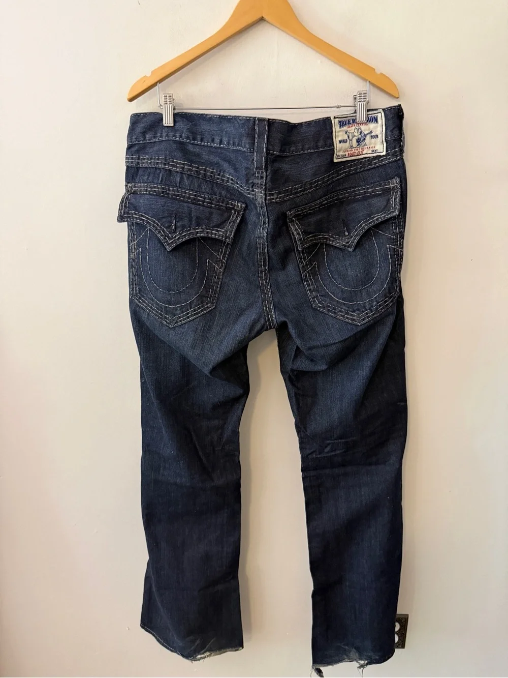 Y2K vintage True Religion Men's Boot Cut Jeans